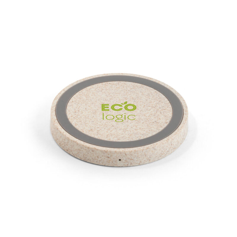 Продукт: Еко безжично зарядно устройство с влакна от пшенична слама