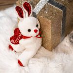 Плюшена играчка със сърце
